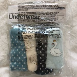 Old Navy girls underwear package